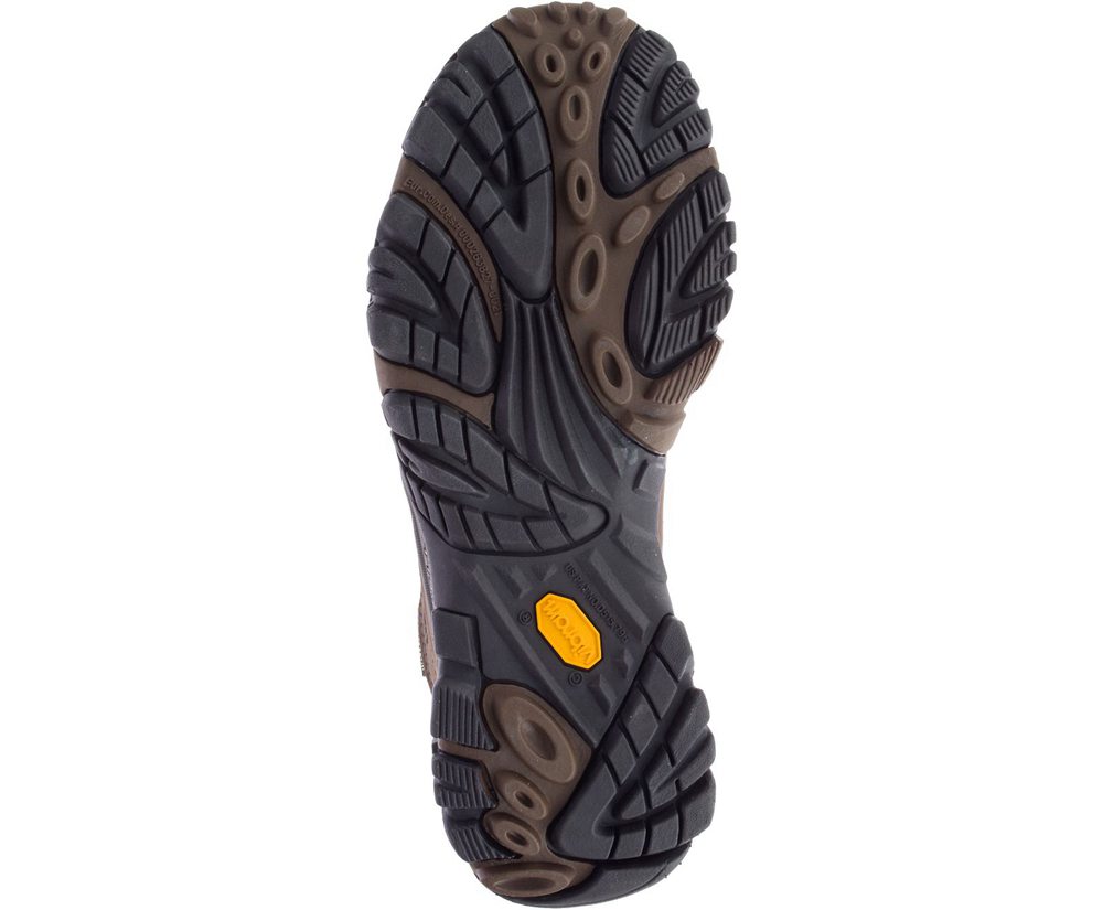Tenis Homem - Merrell Moab Adventure Lace Waterproof - Marrom - GTC806523